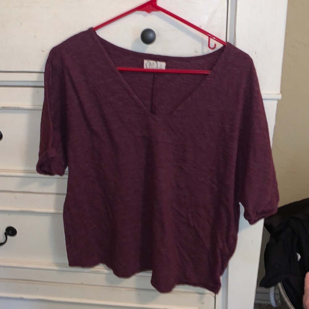 Burgundy Maurice’s top Medium